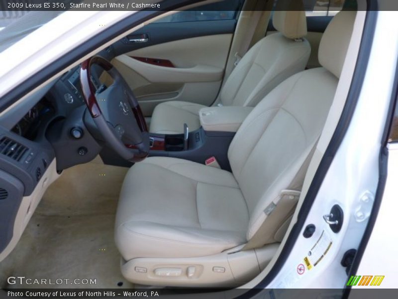 Starfire Pearl White / Cashmere 2009 Lexus ES 350