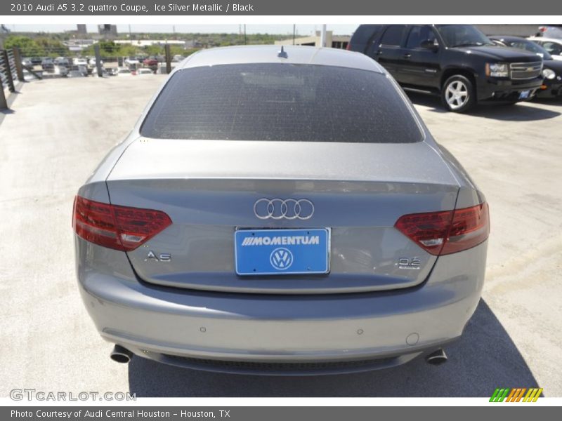 Ice Silver Metallic / Black 2010 Audi A5 3.2 quattro Coupe