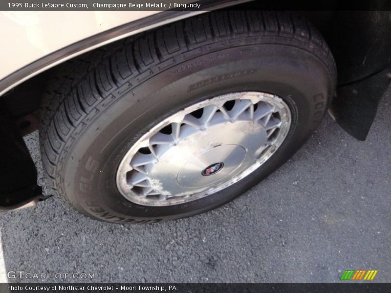 Champagne Beige Metallic / Burgundy 1995 Buick LeSabre Custom