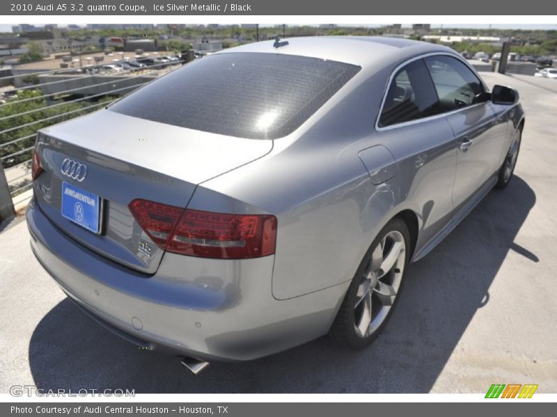 Ice Silver Metallic / Black 2010 Audi A5 3.2 quattro Coupe