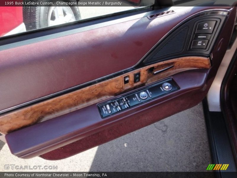 Champagne Beige Metallic / Burgundy 1995 Buick LeSabre Custom
