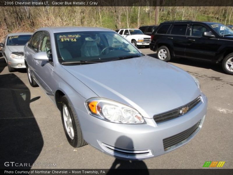 Glacier Blue Metallic / Gray 2006 Chevrolet Impala LT