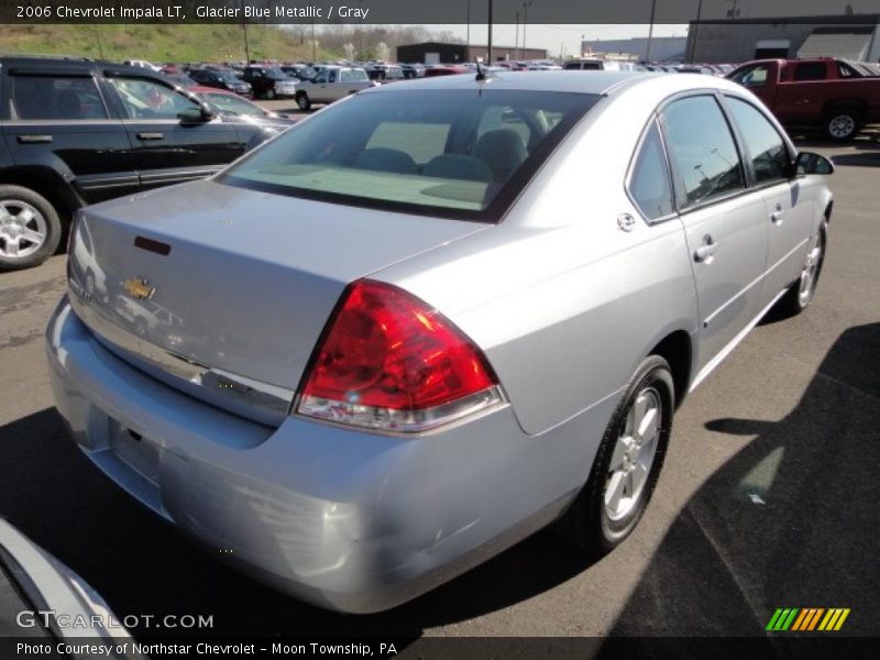 Glacier Blue Metallic / Gray 2006 Chevrolet Impala LT