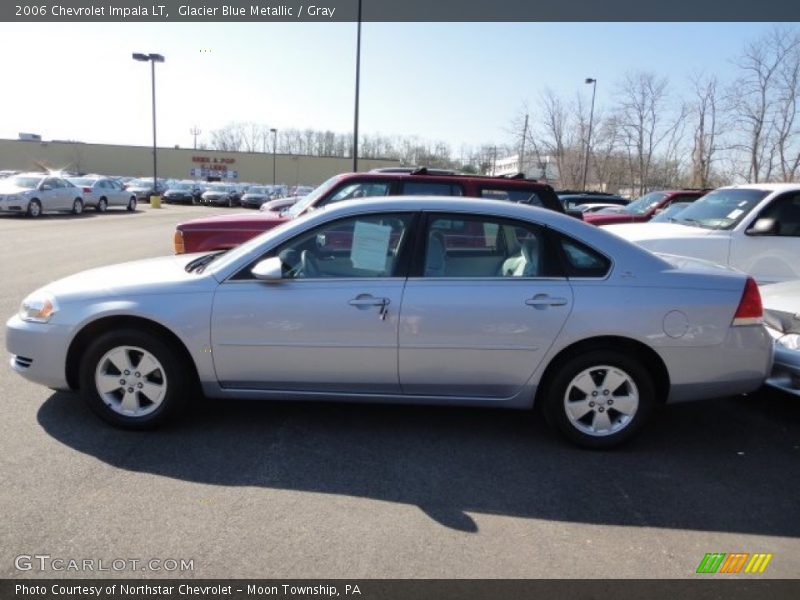 Glacier Blue Metallic / Gray 2006 Chevrolet Impala LT