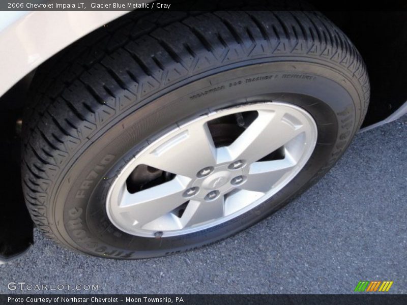 Glacier Blue Metallic / Gray 2006 Chevrolet Impala LT
