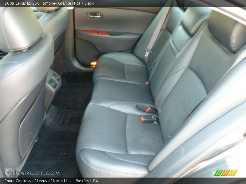 Smokey Granite Mica / Black 2009 Lexus ES 350