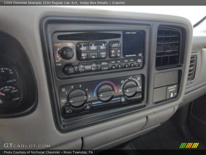 Indigo Blue Metallic / Graphite 2000 Chevrolet Silverado 1500 Regular Cab 4x4