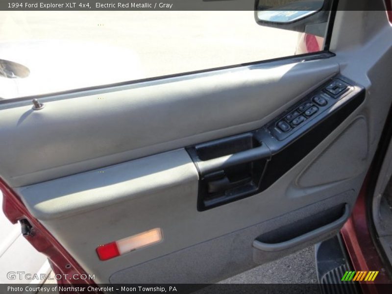 Electric Red Metallic / Gray 1994 Ford Explorer XLT 4x4