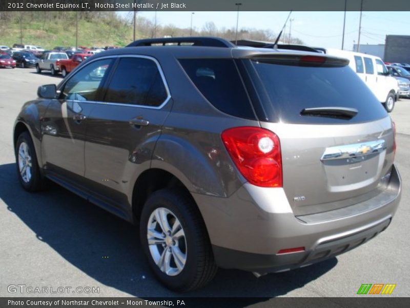 Mocha Steel Metallic / Jet Black 2012 Chevrolet Equinox LT