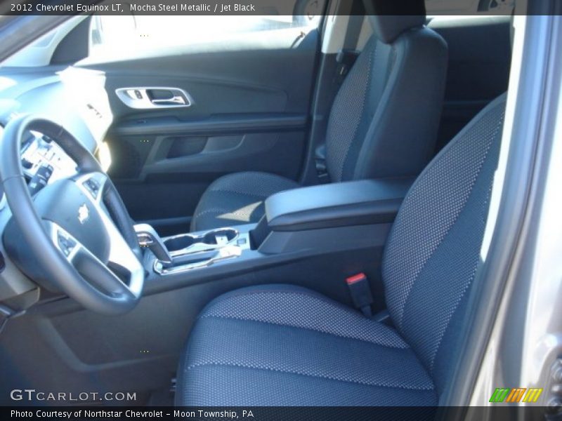 Mocha Steel Metallic / Jet Black 2012 Chevrolet Equinox LT