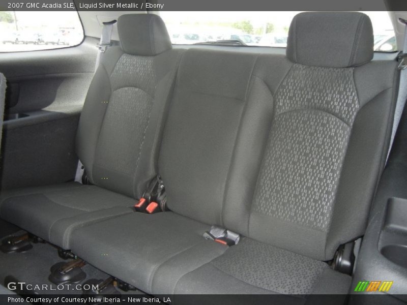 Liquid Silver Metallic / Ebony 2007 GMC Acadia SLE