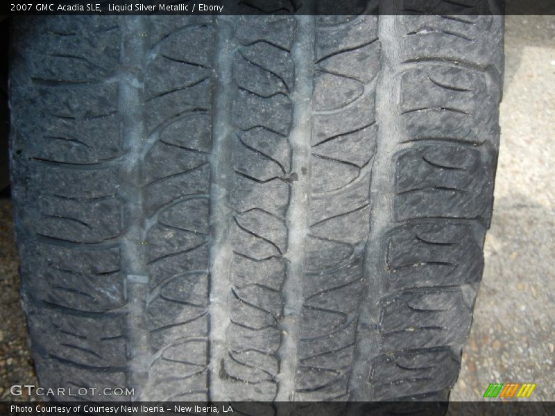 Liquid Silver Metallic / Ebony 2007 GMC Acadia SLE