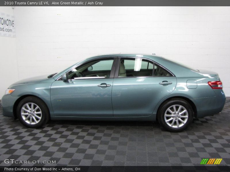 Aloe Green Metallic / Ash Gray 2010 Toyota Camry LE V6