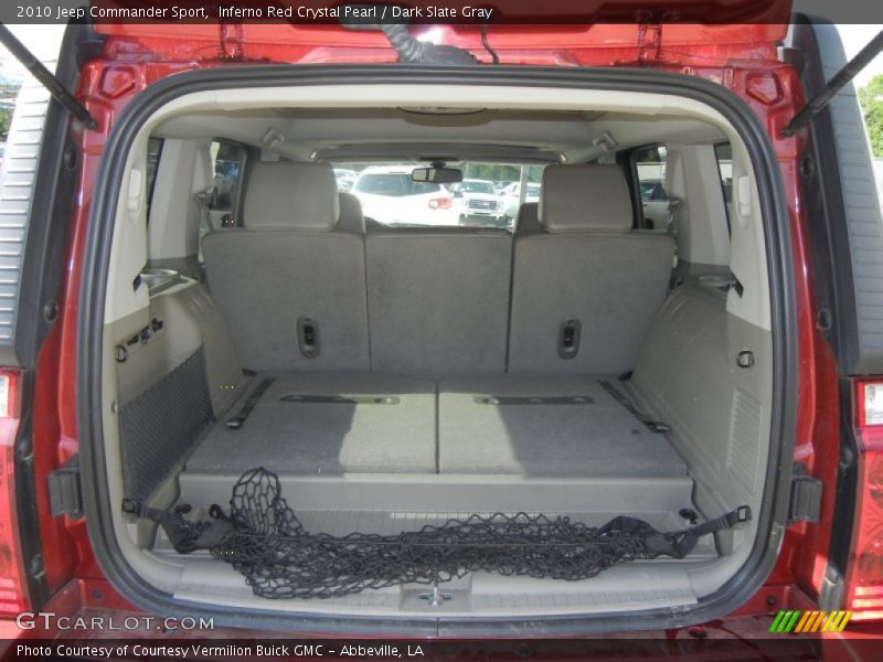Inferno Red Crystal Pearl / Dark Slate Gray 2010 Jeep Commander Sport