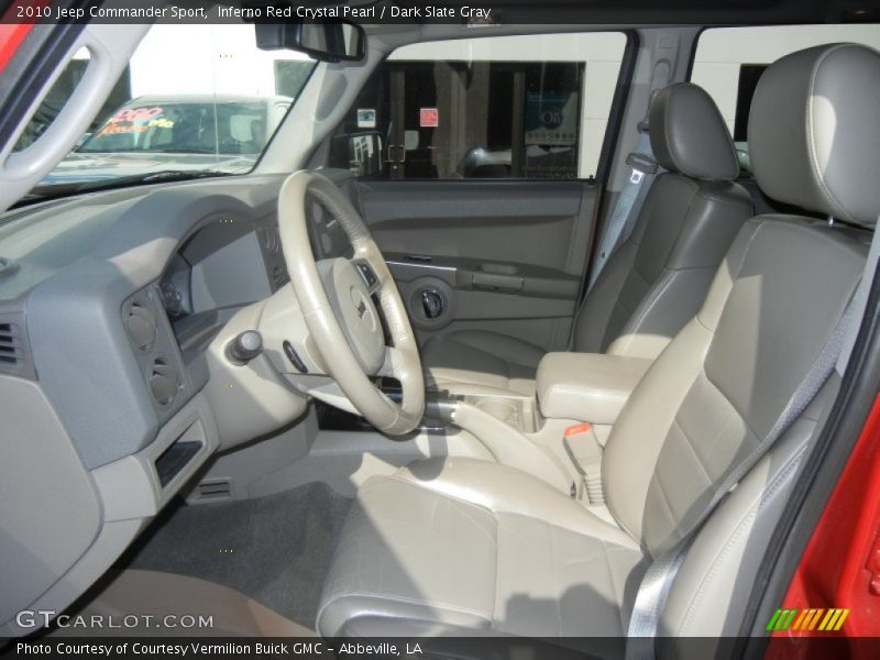 Inferno Red Crystal Pearl / Dark Slate Gray 2010 Jeep Commander Sport