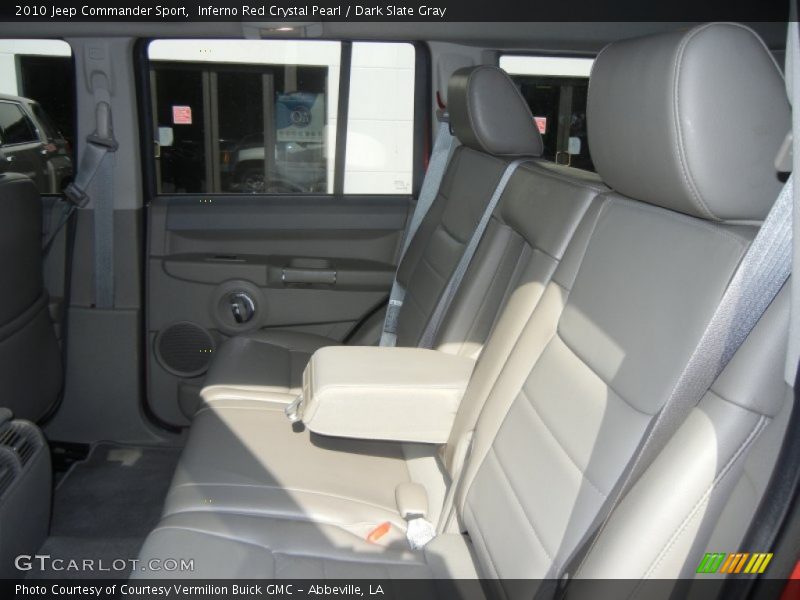 Inferno Red Crystal Pearl / Dark Slate Gray 2010 Jeep Commander Sport