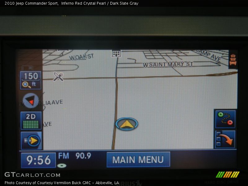 Inferno Red Crystal Pearl / Dark Slate Gray 2010 Jeep Commander Sport