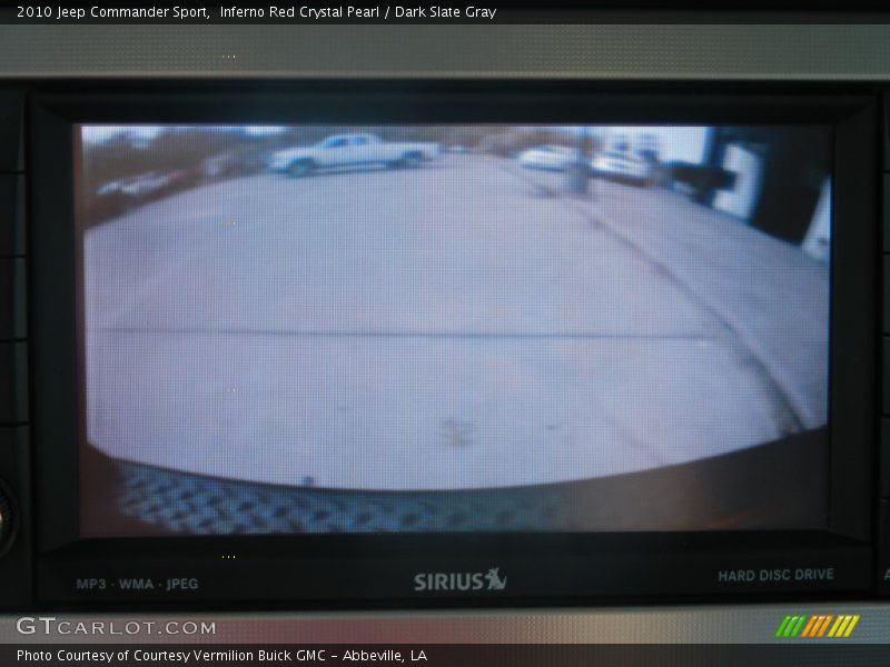 Inferno Red Crystal Pearl / Dark Slate Gray 2010 Jeep Commander Sport