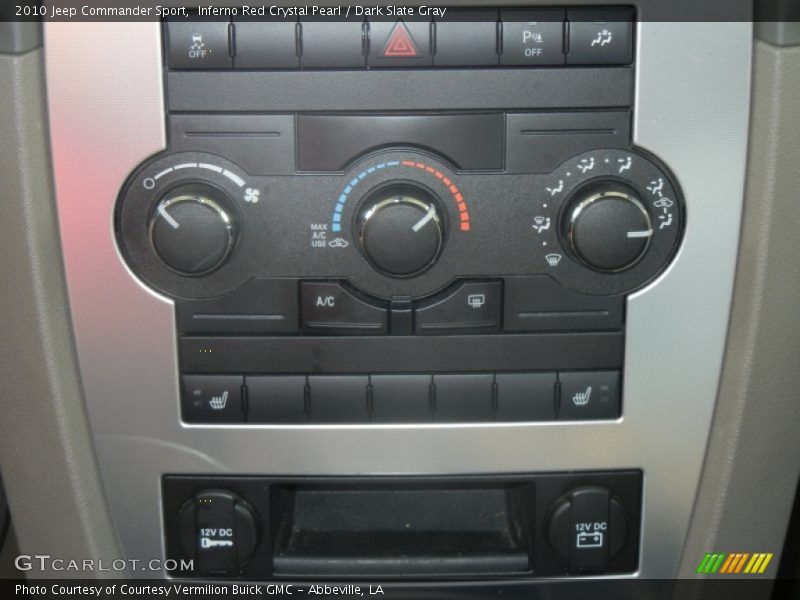Inferno Red Crystal Pearl / Dark Slate Gray 2010 Jeep Commander Sport