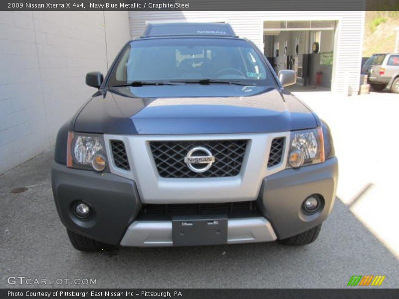 Navy Blue Metallic / Graphite/Steel 2009 Nissan Xterra X 4x4