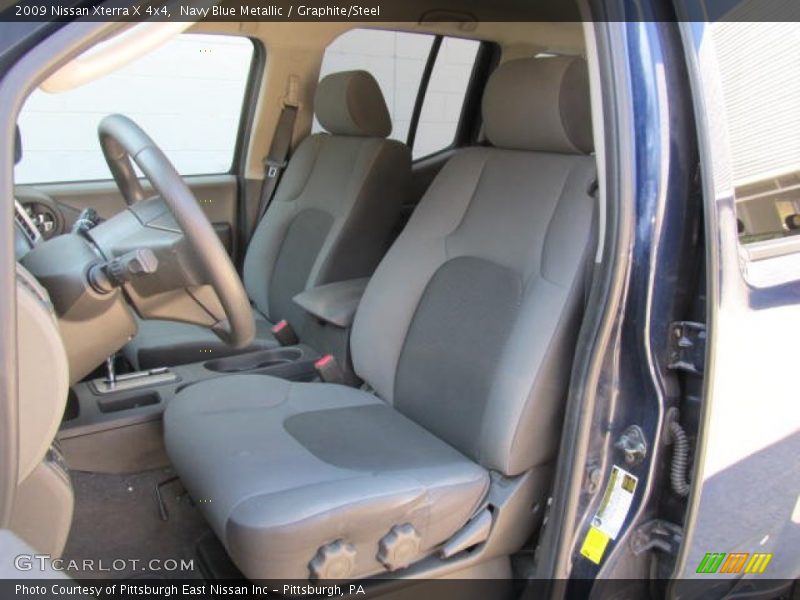 Navy Blue Metallic / Graphite/Steel 2009 Nissan Xterra X 4x4