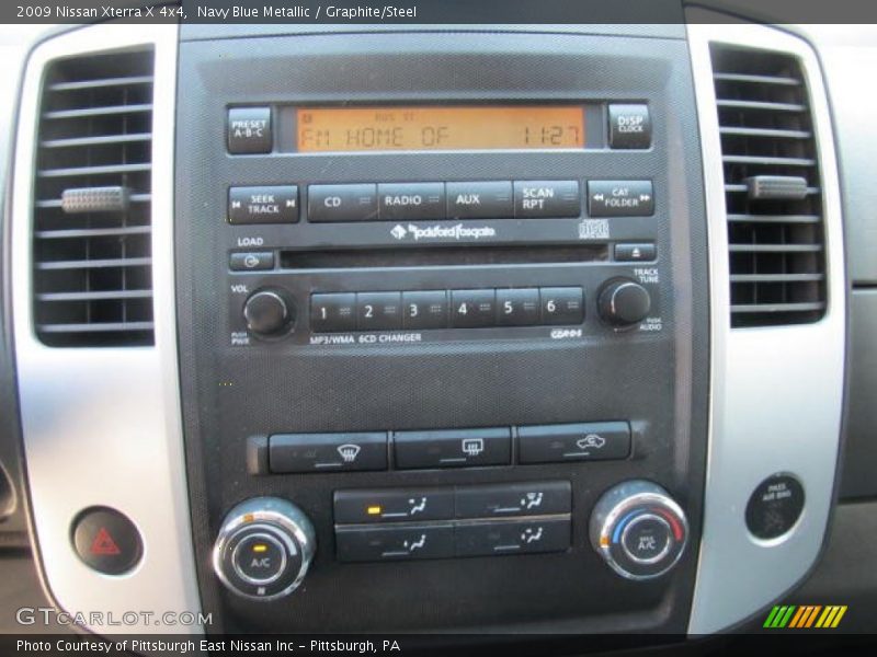 Navy Blue Metallic / Graphite/Steel 2009 Nissan Xterra X 4x4