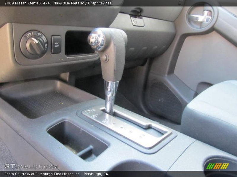 Navy Blue Metallic / Graphite/Steel 2009 Nissan Xterra X 4x4