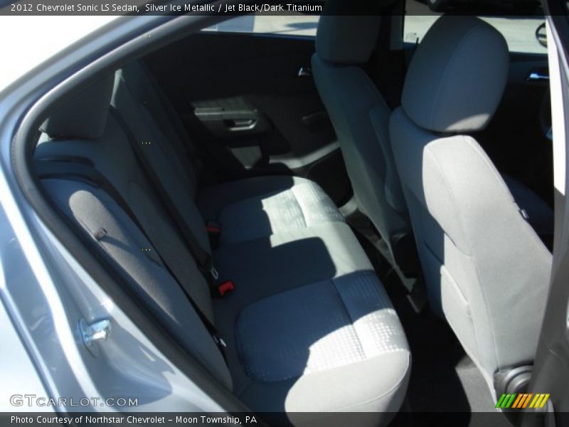Silver Ice Metallic / Jet Black/Dark Titanium 2012 Chevrolet Sonic LS Sedan