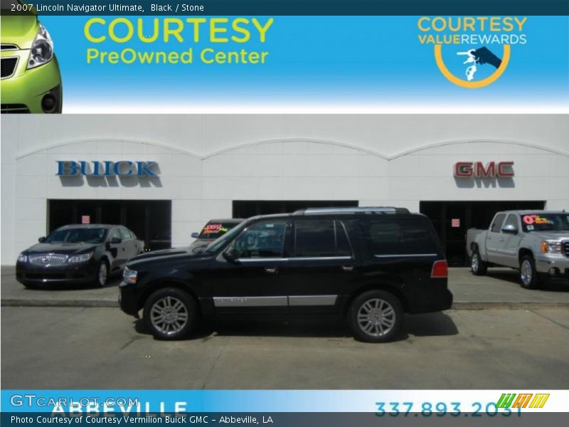 Black / Stone 2007 Lincoln Navigator Ultimate