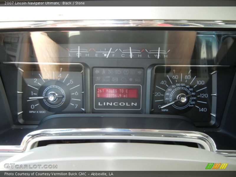 Black / Stone 2007 Lincoln Navigator Ultimate