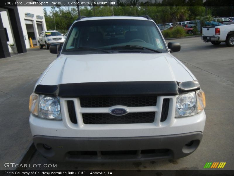 Oxford White / Medium Flint 2003 Ford Explorer Sport Trac XLT