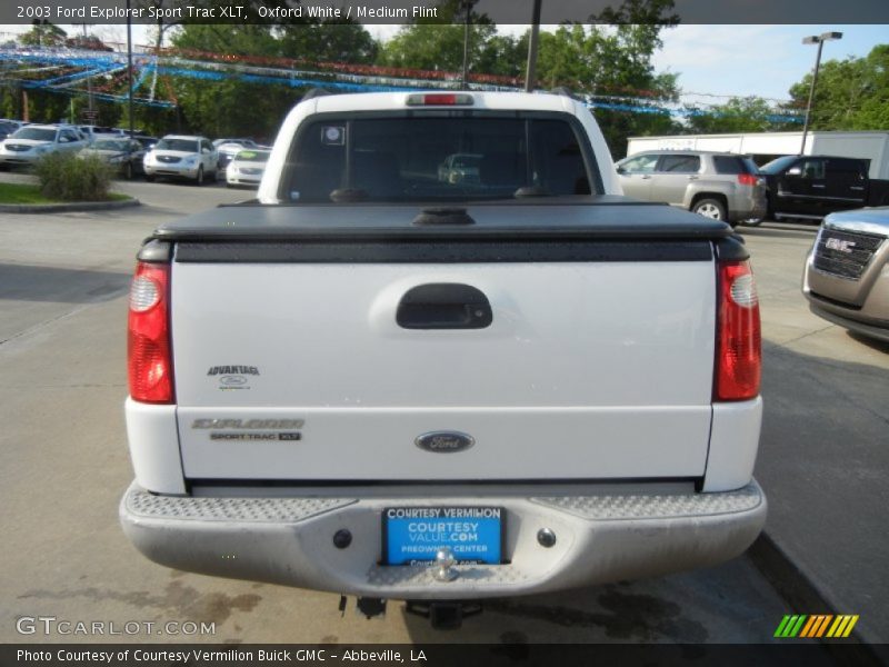 Oxford White / Medium Flint 2003 Ford Explorer Sport Trac XLT