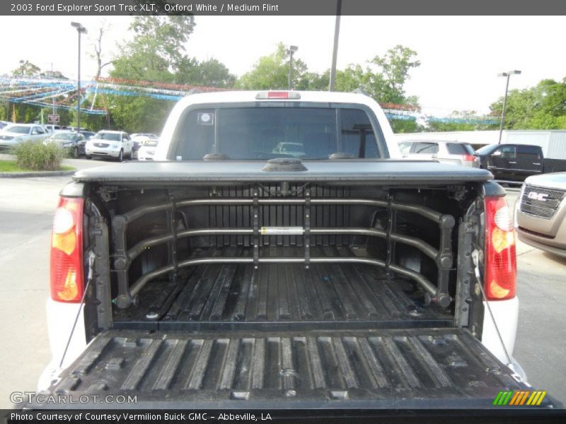 Oxford White / Medium Flint 2003 Ford Explorer Sport Trac XLT