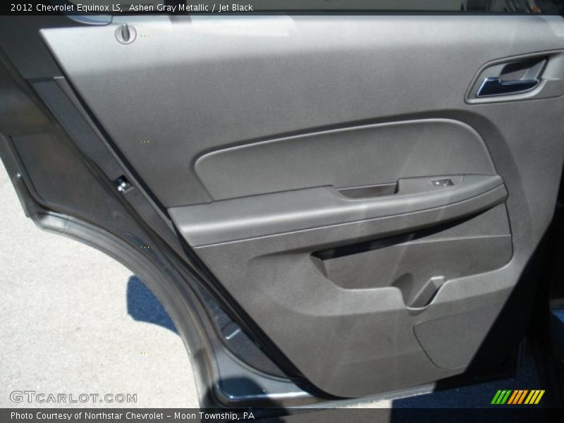 Ashen Gray Metallic / Jet Black 2012 Chevrolet Equinox LS