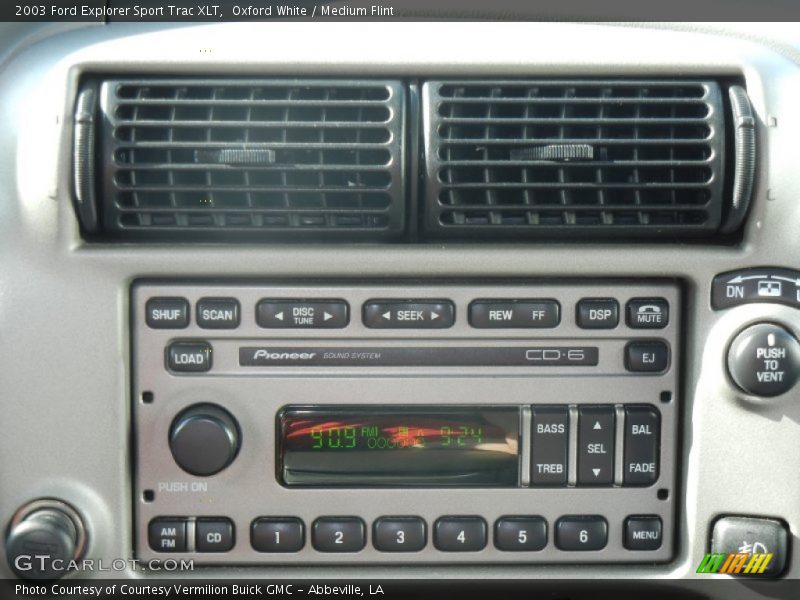 Oxford White / Medium Flint 2003 Ford Explorer Sport Trac XLT