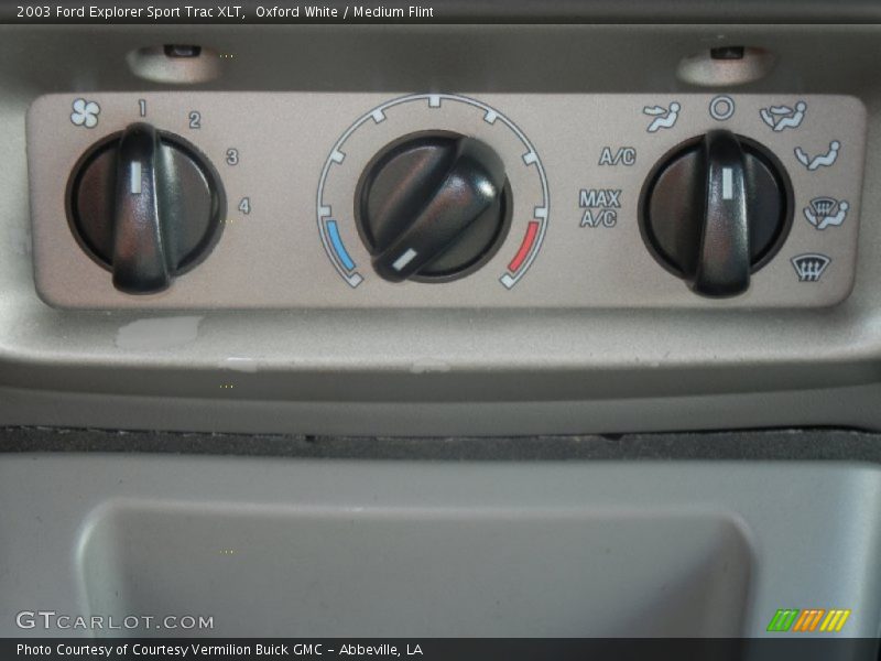 Oxford White / Medium Flint 2003 Ford Explorer Sport Trac XLT