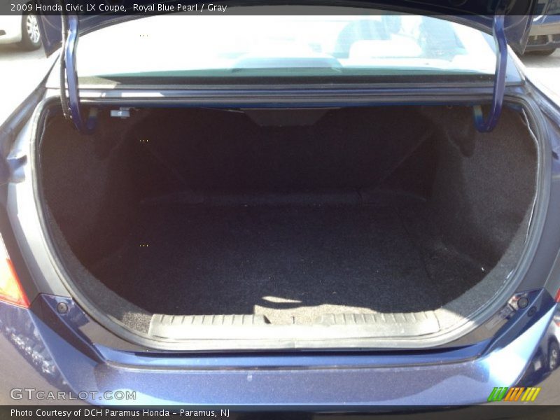 Royal Blue Pearl / Gray 2009 Honda Civic LX Coupe