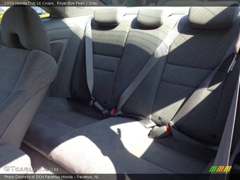 Royal Blue Pearl / Gray 2009 Honda Civic LX Coupe