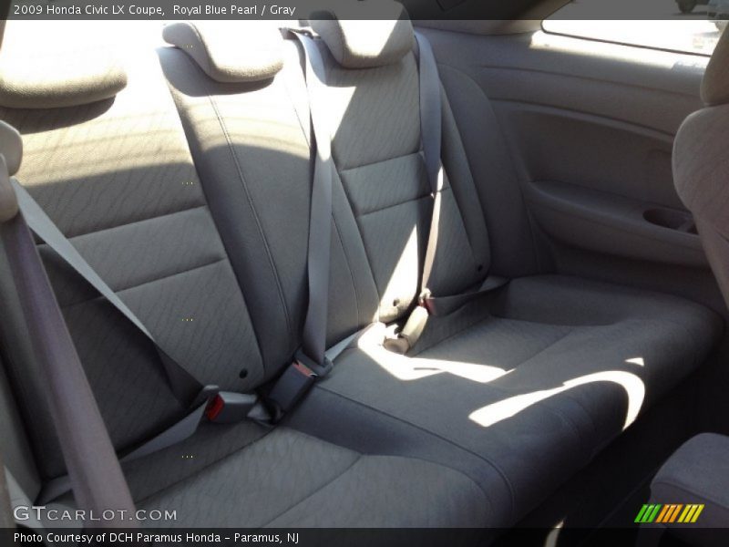 Royal Blue Pearl / Gray 2009 Honda Civic LX Coupe