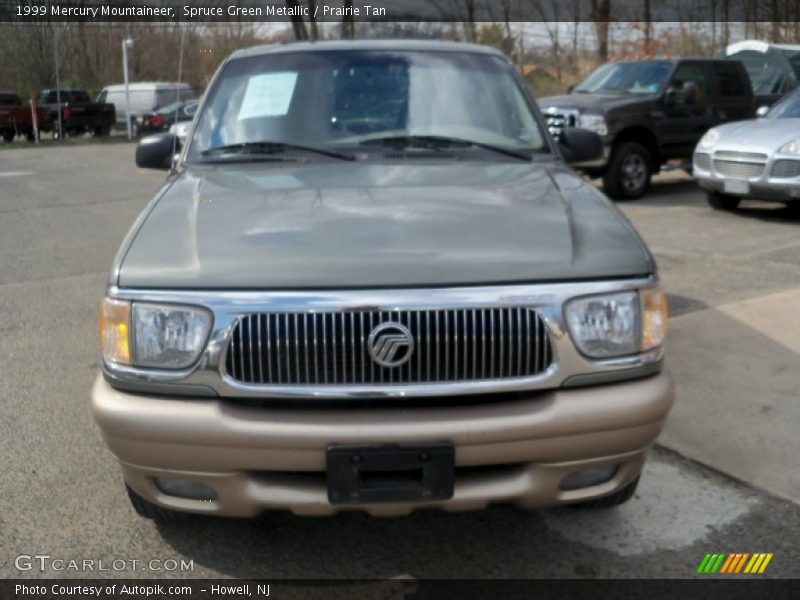Spruce Green Metallic / Prairie Tan 1999 Mercury Mountaineer