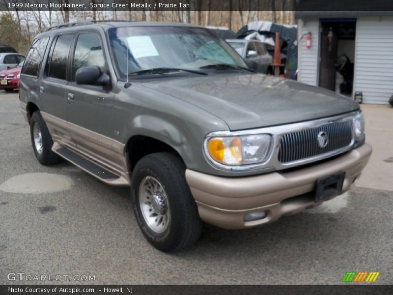 Spruce Green Metallic / Prairie Tan 1999 Mercury Mountaineer