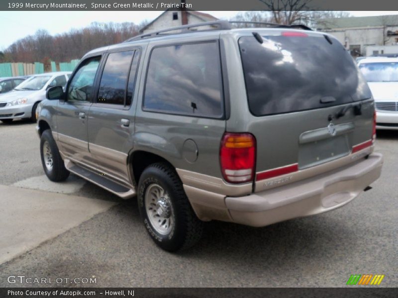 Spruce Green Metallic / Prairie Tan 1999 Mercury Mountaineer