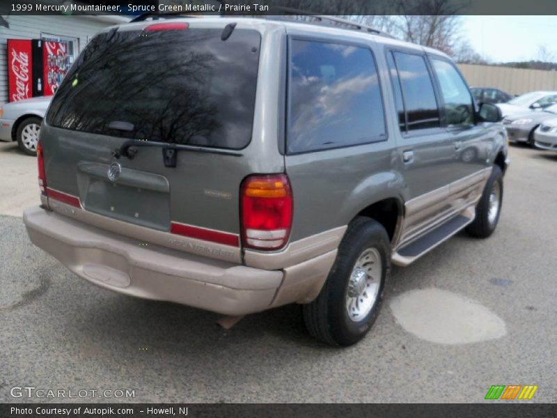 Spruce Green Metallic / Prairie Tan 1999 Mercury Mountaineer
