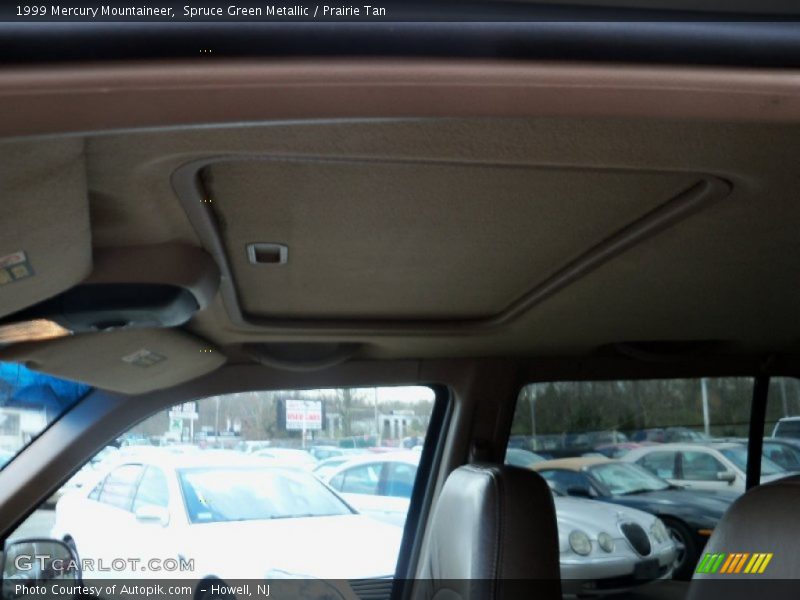 Spruce Green Metallic / Prairie Tan 1999 Mercury Mountaineer