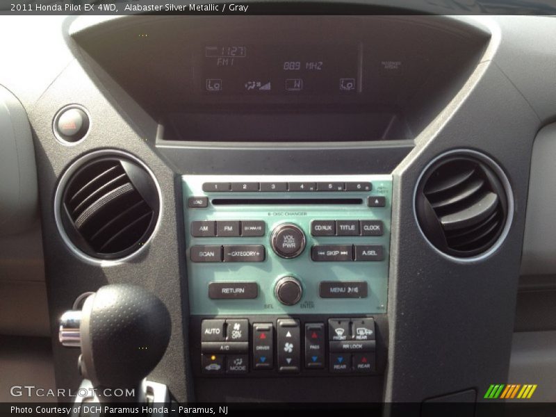 Alabaster Silver Metallic / Gray 2011 Honda Pilot EX 4WD