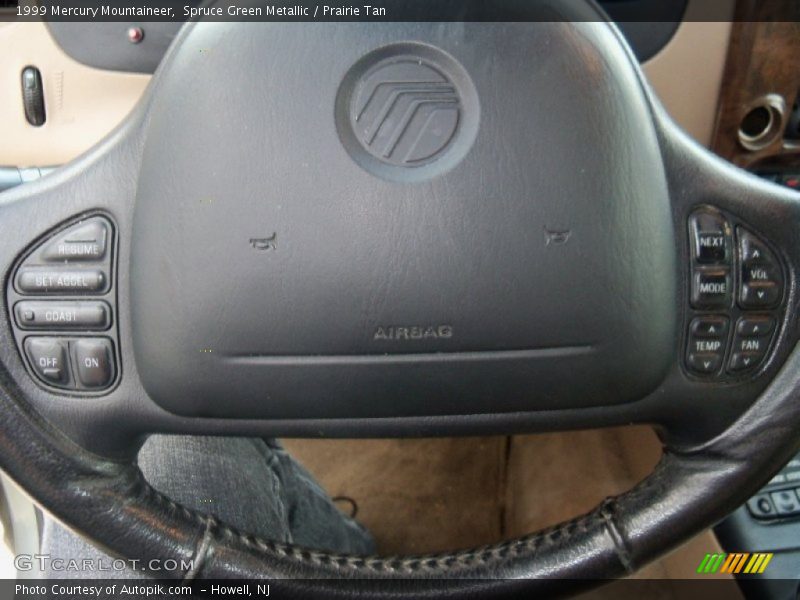 Spruce Green Metallic / Prairie Tan 1999 Mercury Mountaineer