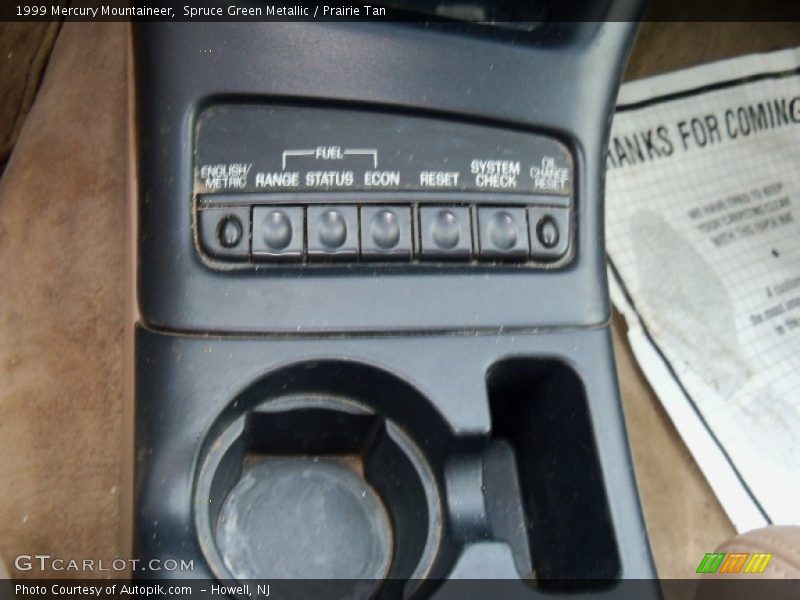 Spruce Green Metallic / Prairie Tan 1999 Mercury Mountaineer