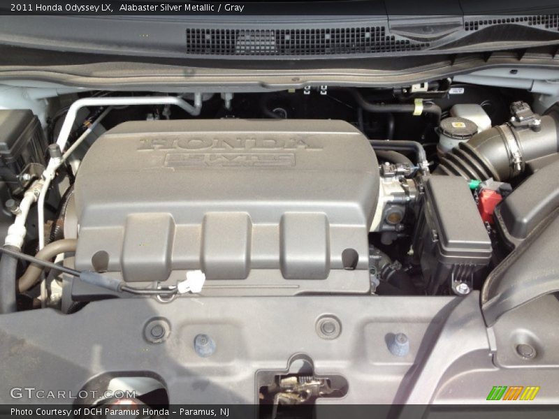 Alabaster Silver Metallic / Gray 2011 Honda Odyssey LX