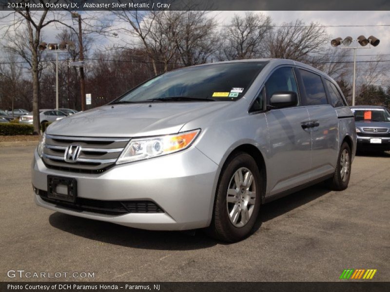 Alabaster Silver Metallic / Gray 2011 Honda Odyssey LX