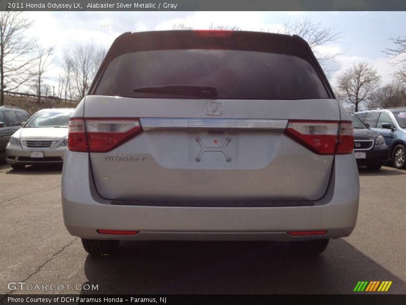 Alabaster Silver Metallic / Gray 2011 Honda Odyssey LX